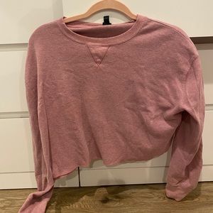 cropped long sleeve